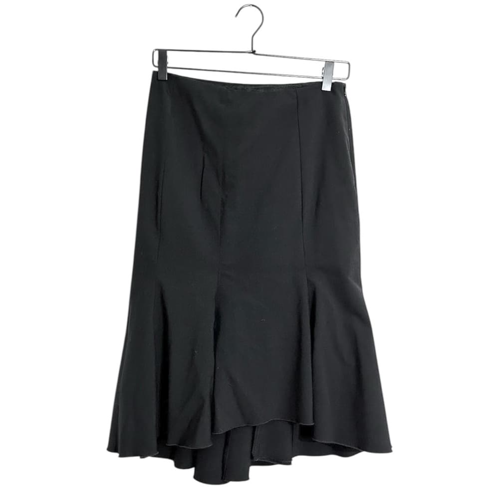Trina Turk Black Alina Mermaid Pencil Midi Skirt Size 8 Minimalist Tailored Chic - Thumbnail 2
