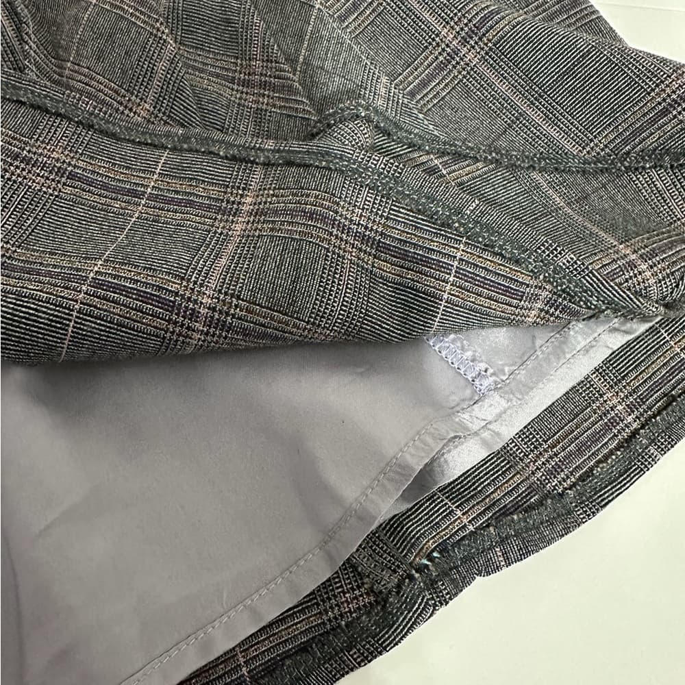 Nanette Lepore Plaid Wool Blend Asymmetrical Skirt Vintage Y2K Size 4 Academia - Thumbnail 6
