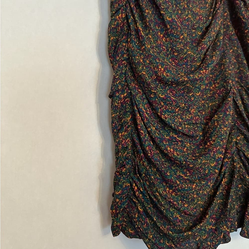 Isabel Marant Etoile Jipsom Impressionist Abstract Print Mini Skirt FR Size 38 - Thumbnail 11