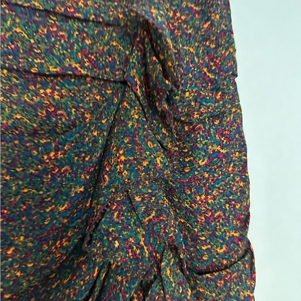 Isabel Marant Etoile Jipsom Impressionist Abstract Print Mini Skirt FR Size 38 - Thumbnail 9