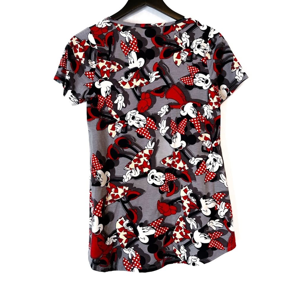 LuLaRoe Disney Minnie Mouse Classic Tee T-Shirt XS (2-4) Girlhoodcore Princess - Thumbnail 3
