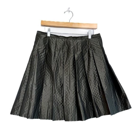 Baum und Pferdgarten Runway Lined Pleated Quilted Mini Skirt Academia EU 40 US 8 - Thumbnail 14