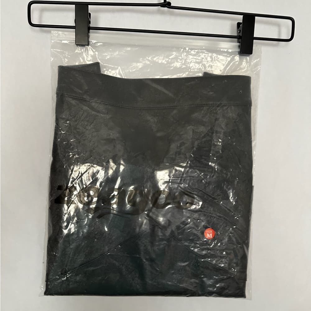 NWT Zeagoo Faux Leather High Waist Classic Slim Bodycon Black Mini Skirt Medium - Thumbnail 7