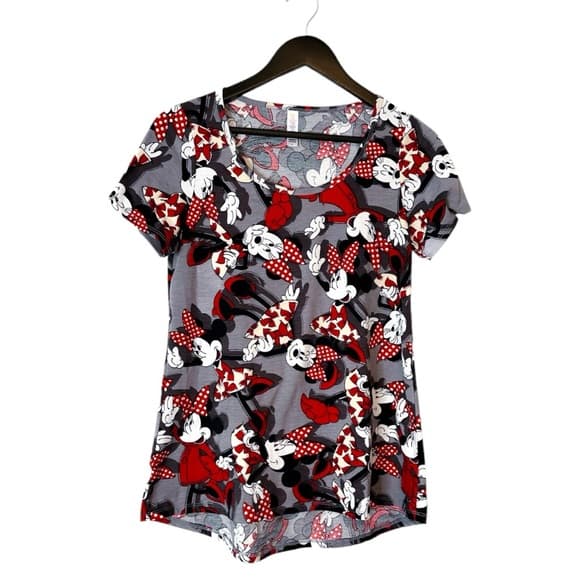 LuLaRoe Disney Minnie Mouse Classic Tee T-Shirt XS (2-4) Girlhoodcore Princess - Thumbnail 11