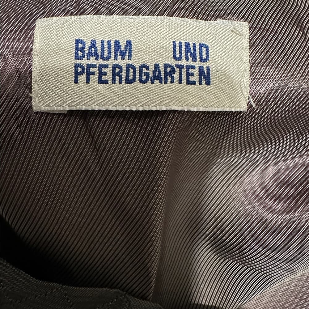 Baum und Pferdgarten Runway Lined Pleated Quilted Mini Skirt Academia EU 40 US 8 - Thumbnail 8