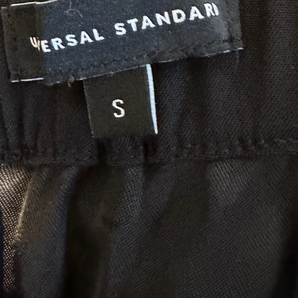 Universal Standard Black Danube Midi Pencil Drape Skirt Small (14/16 See Chart) - Thumbnail 6