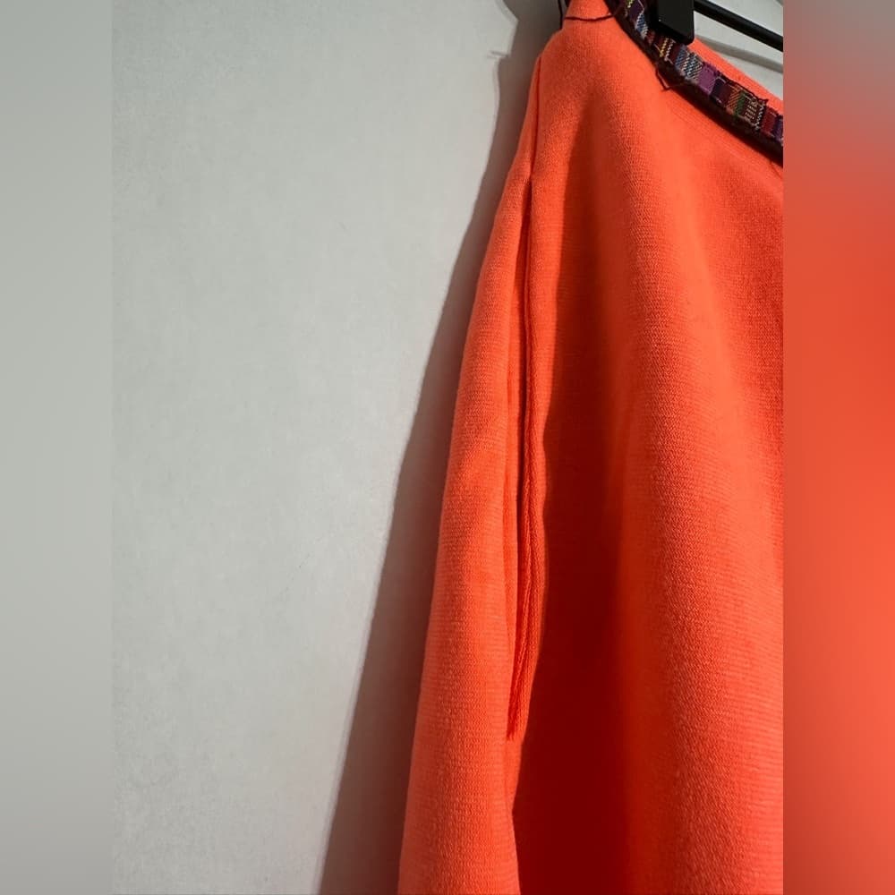 NWT Love Fire Orange Skater Mini Skirt Multicolored Belt Y2K Size Large Juniors - Thumbnail 7