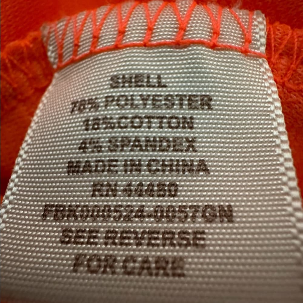 NWT Love Fire Orange Skater Mini Skirt Multicolored Belt Y2K Size Large Juniors - Thumbnail 3