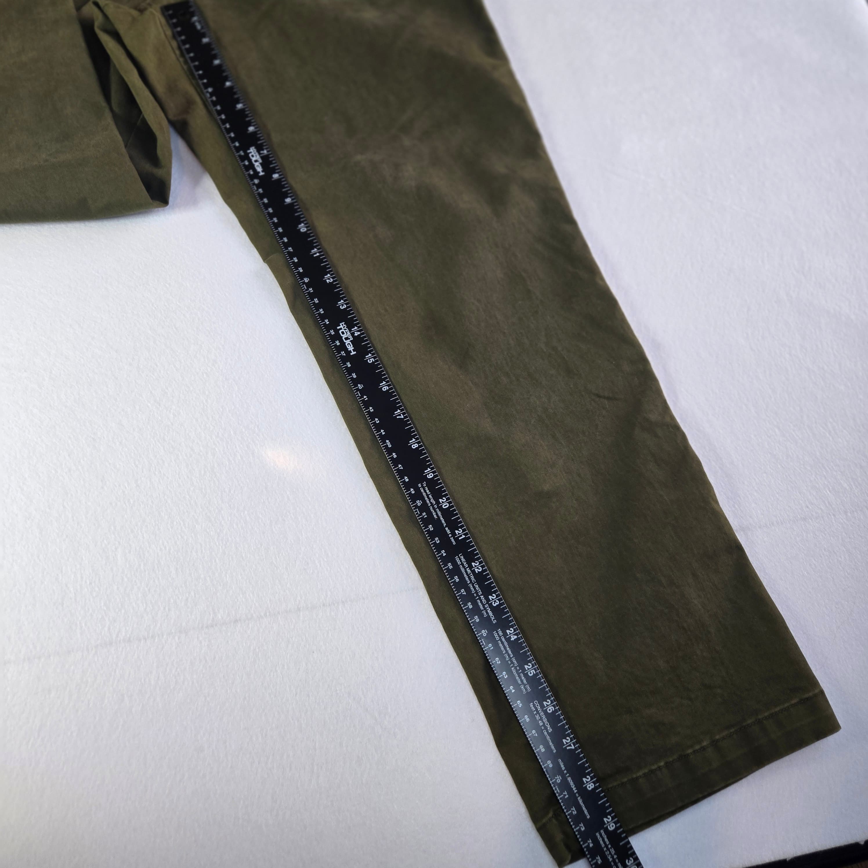 Banana Republic Women's Olive Green Pants Size 12 - Thumbnail 5