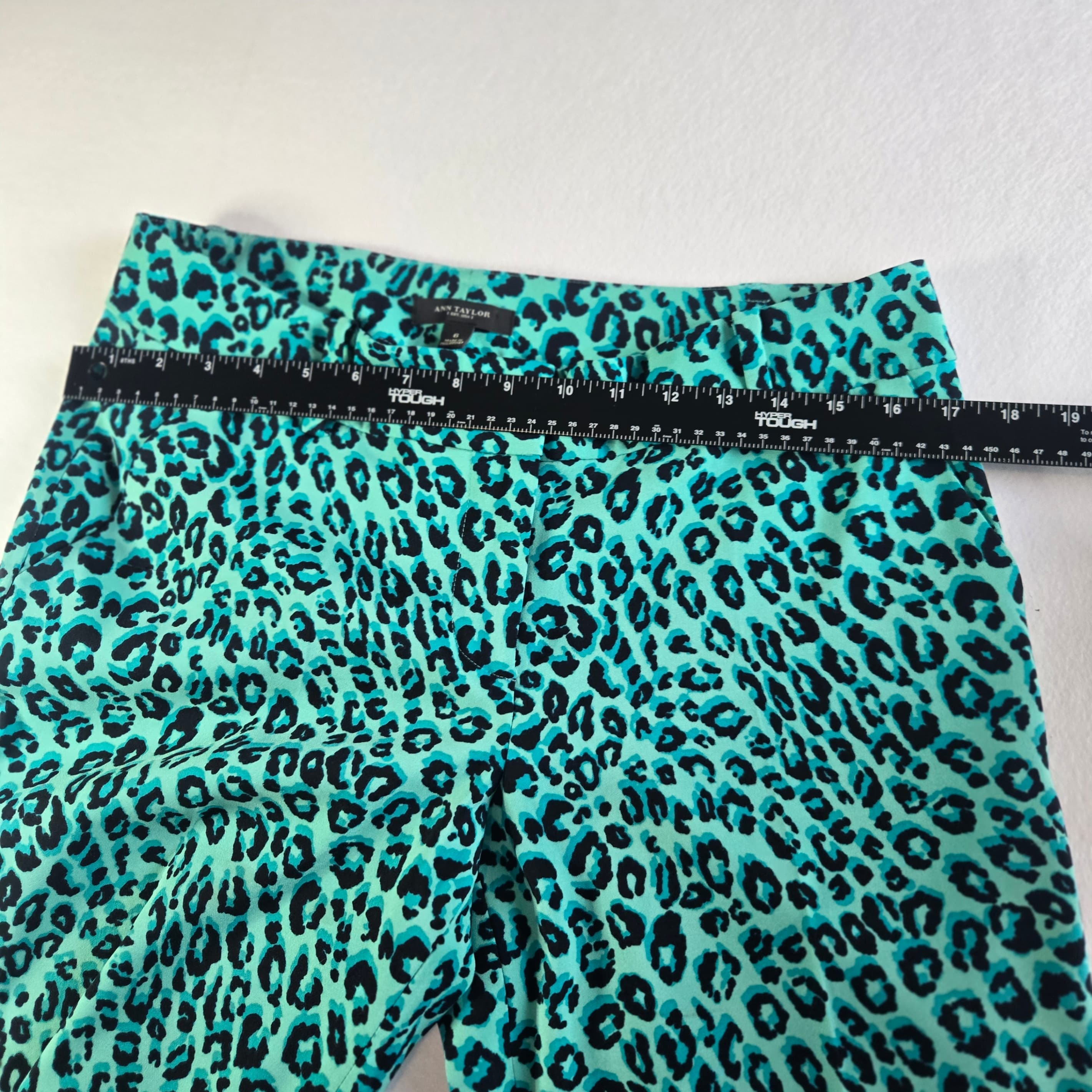 Ann Taylor Leopard Print Pants Size 12 - Thumbnail 3