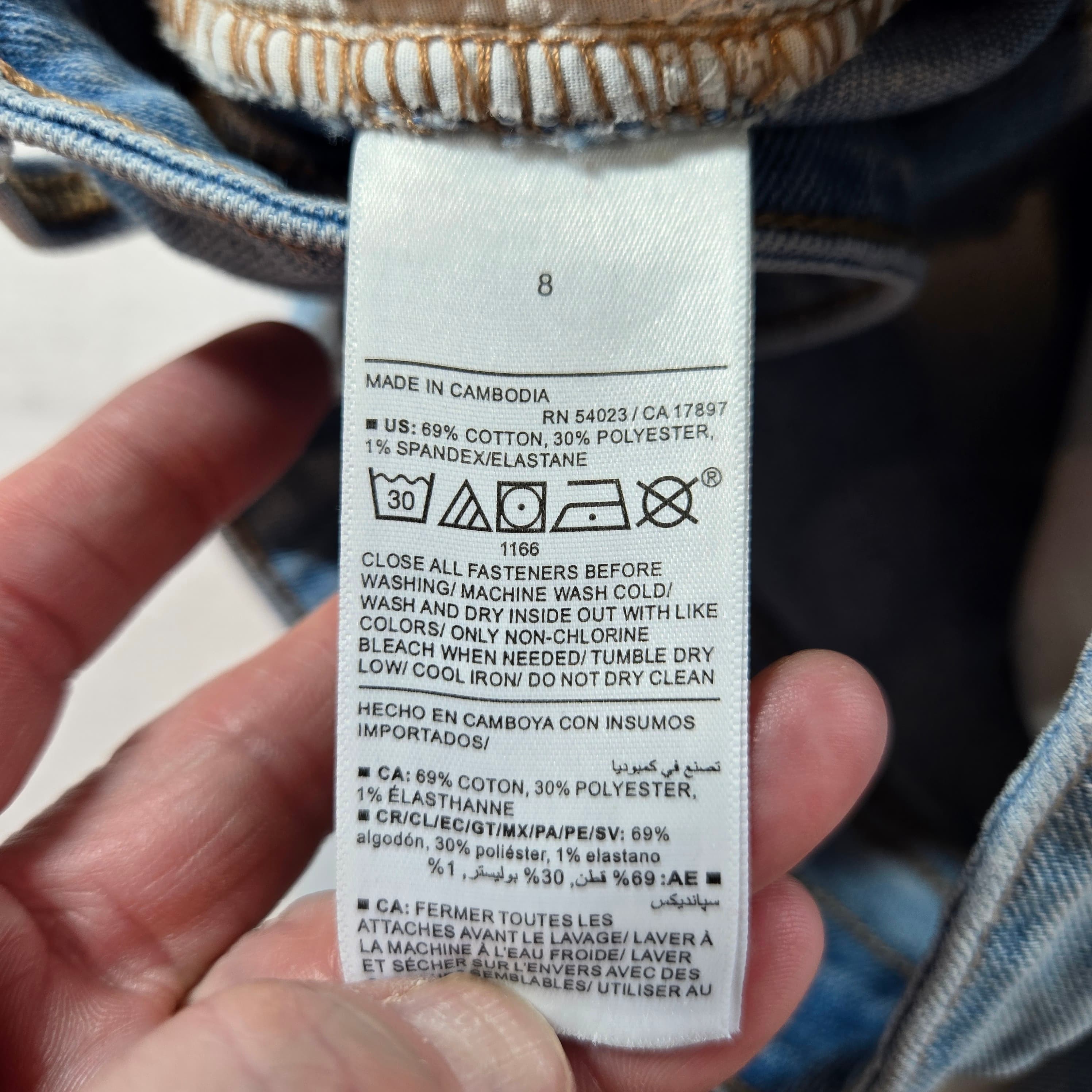 Old Navy Women's Blue Denim Jeans Size 8 - Thumbnail 3