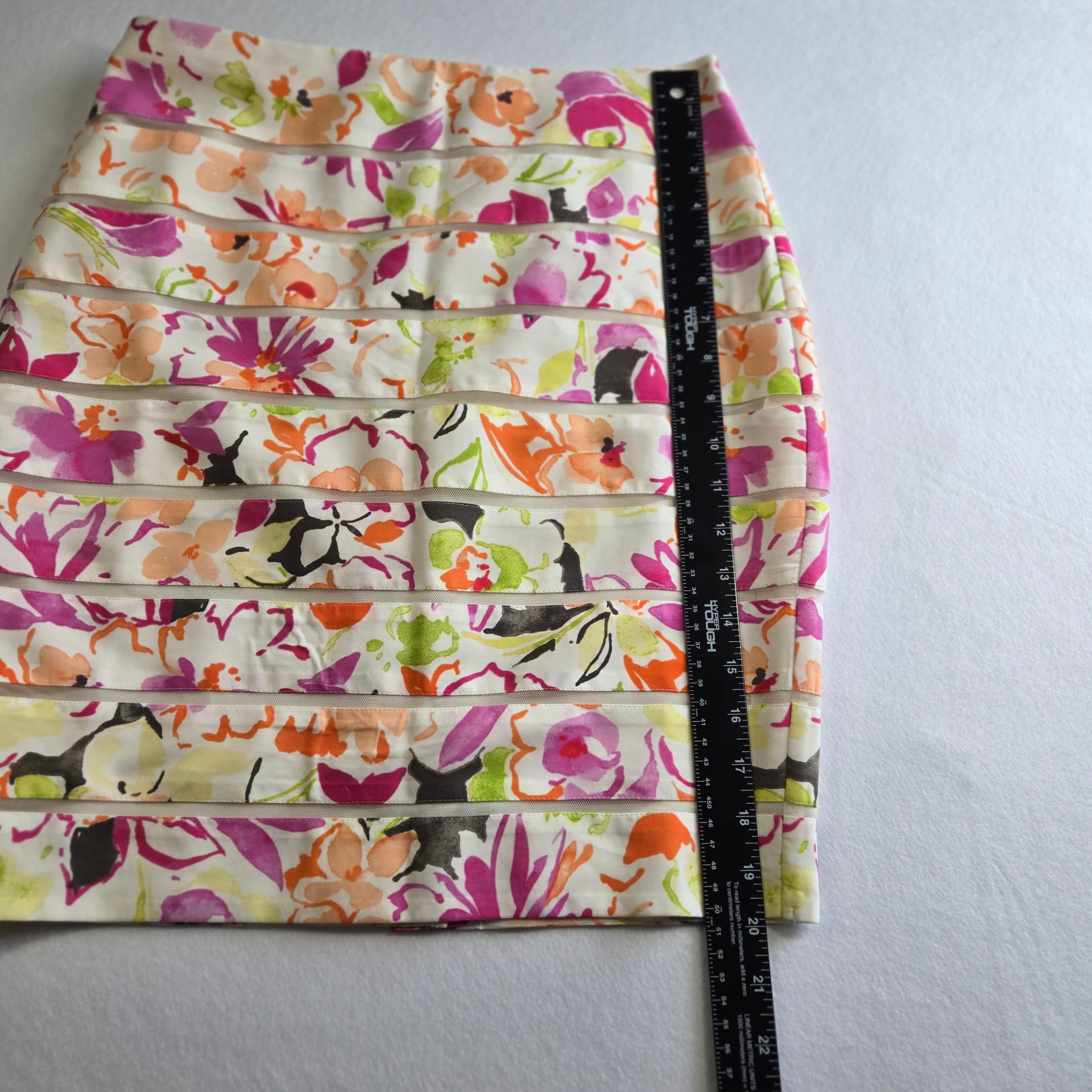 Ann Taylor Floral Patterned Pencil Skirt - Thumbnail 2