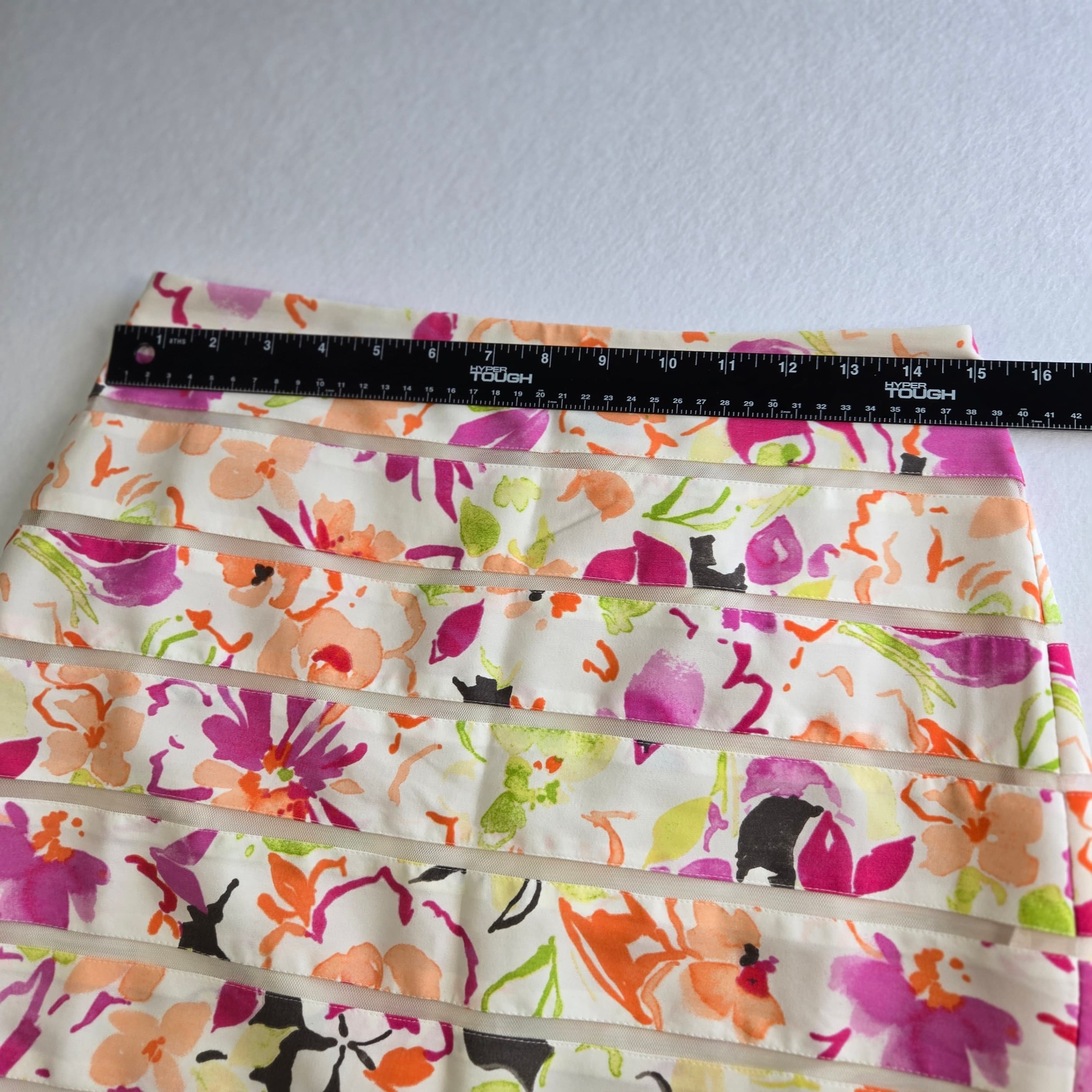 Ann Taylor Floral Patterned Pencil Skirt - Thumbnail 3