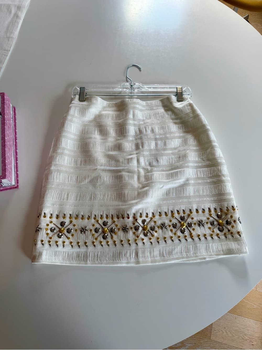 Gorgeous Embellished A-Line Skirt - Thumbnail 7