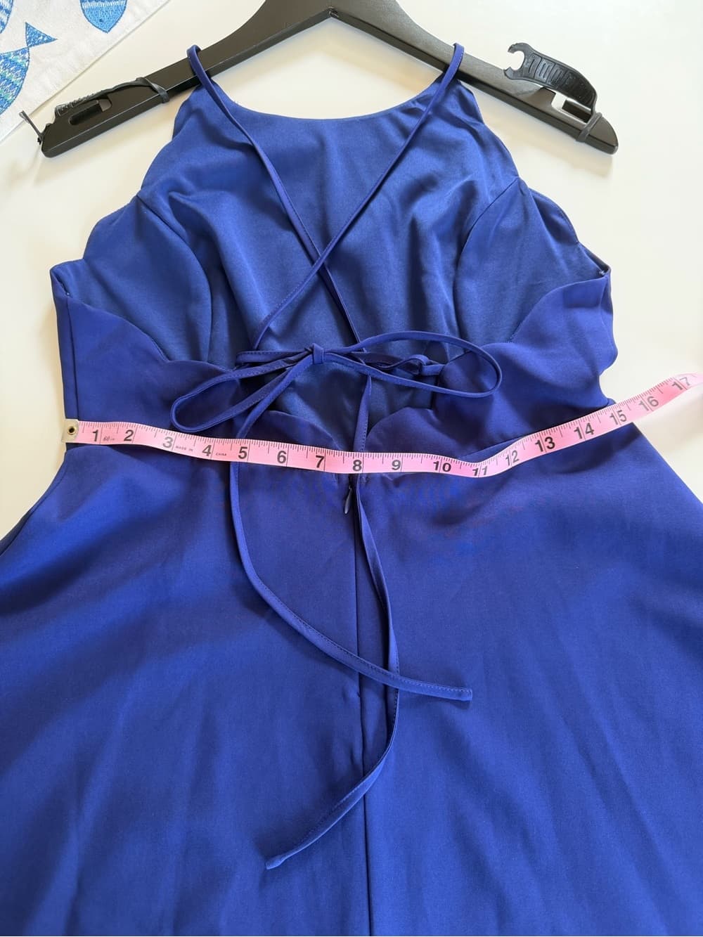 Timeless Royal Blue Cocktail Dress - Thumbnail 3