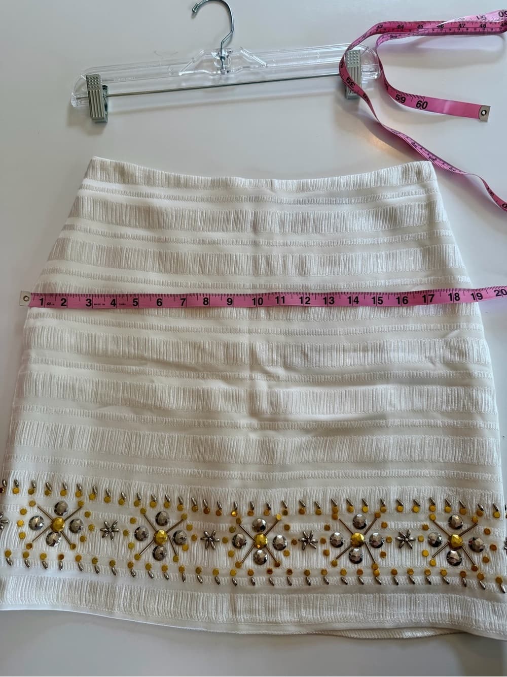 Gorgeous Embellished A-Line Skirt - Thumbnail 4