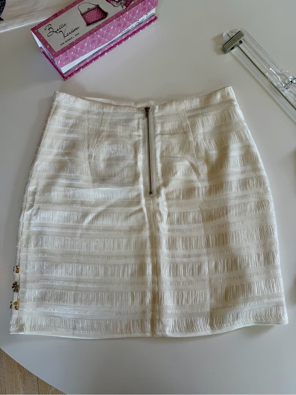 Gorgeous Embellished A-Line Skirt - Thumbnail 5
