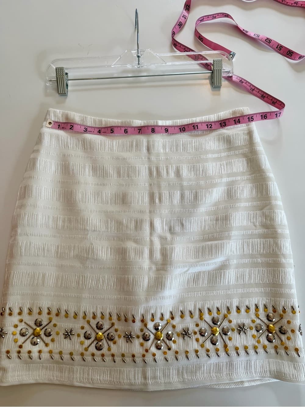 Gorgeous Embellished A-Line Skirt - Thumbnail 2