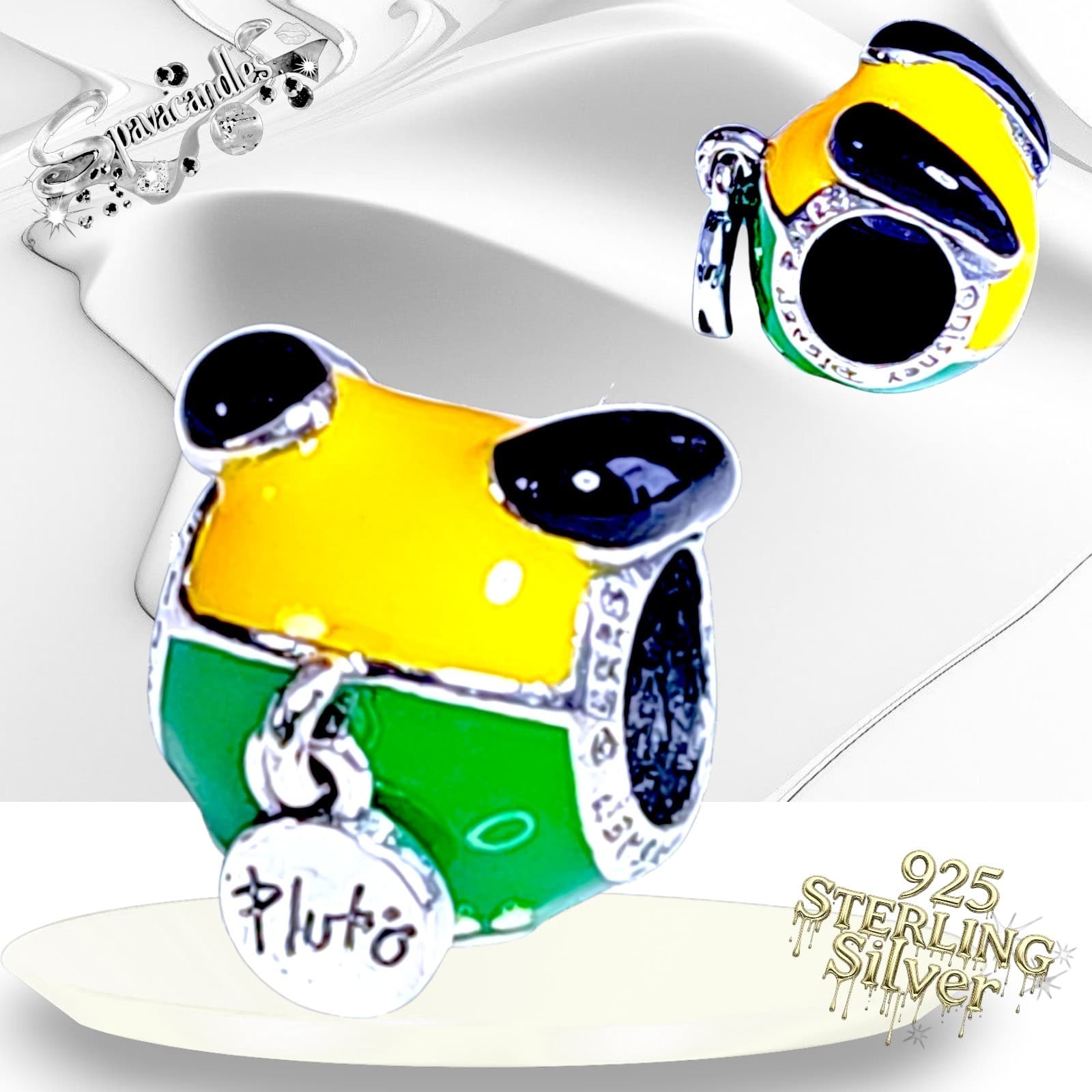 Pandora Disney Parks Pluto Icon Charm US SELLER - Thumbnail 2
