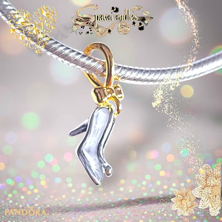 Disney Princess Cinderella Shoe Dangle Charm - Thumbnail 2