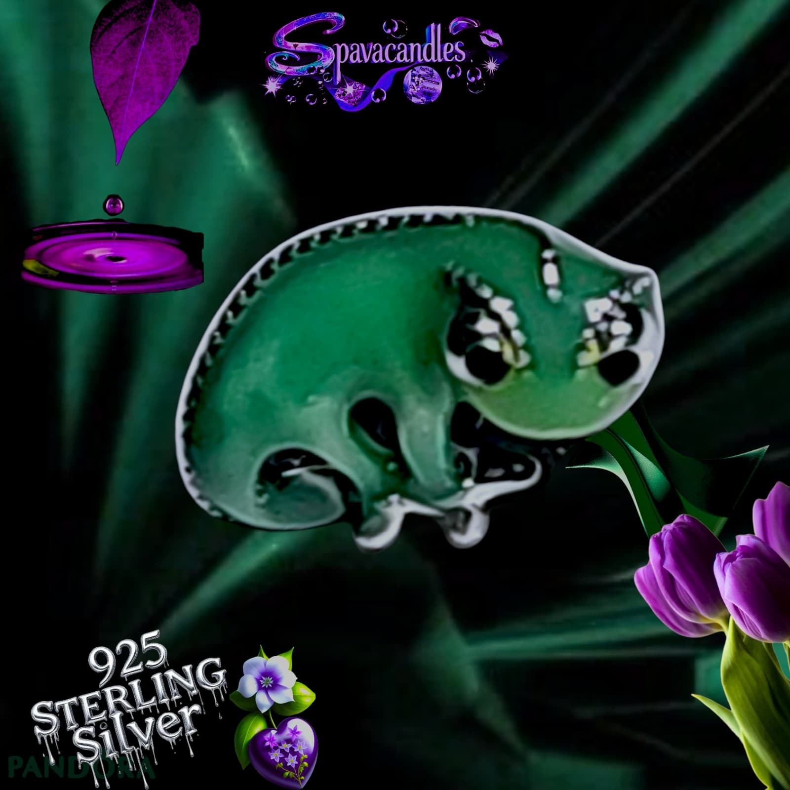 Pandora Disney Tangled Pascal Color-changing Charm US SELLER - Thumbnail 4