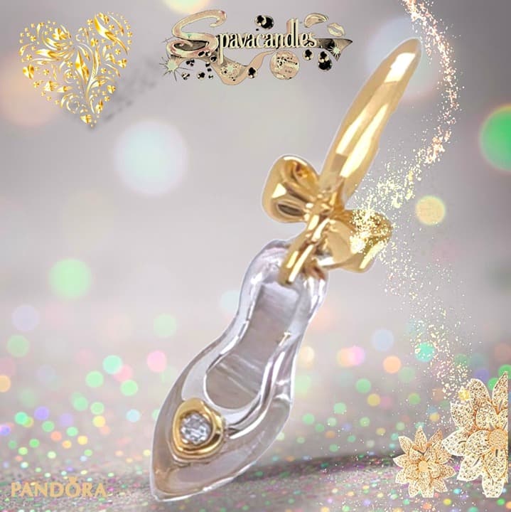 Disney Princess Cinderella Shoe Dangle Charm - Thumbnail 3