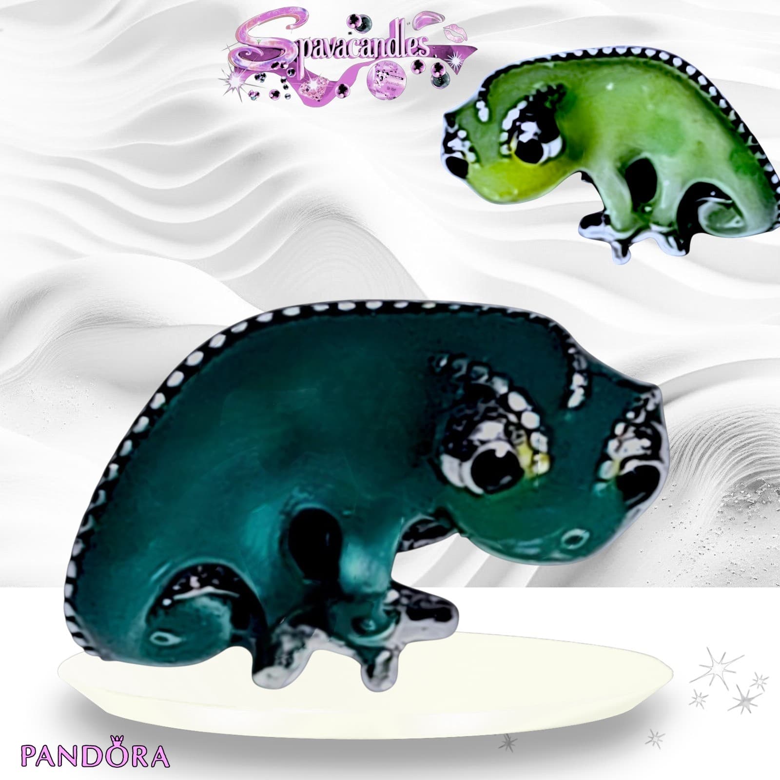 Pandora Disney Tangled Pascal Color-changing Charm US SELLER - Thumbnail 2