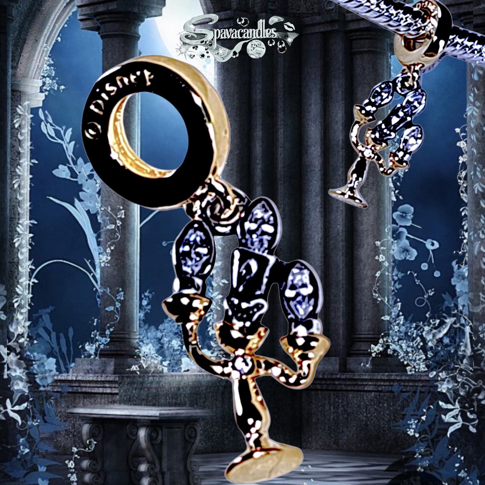Pandora Disney Beauty and the Beast Lumiere Dangle Charm US SELLER - Thumbnail 11