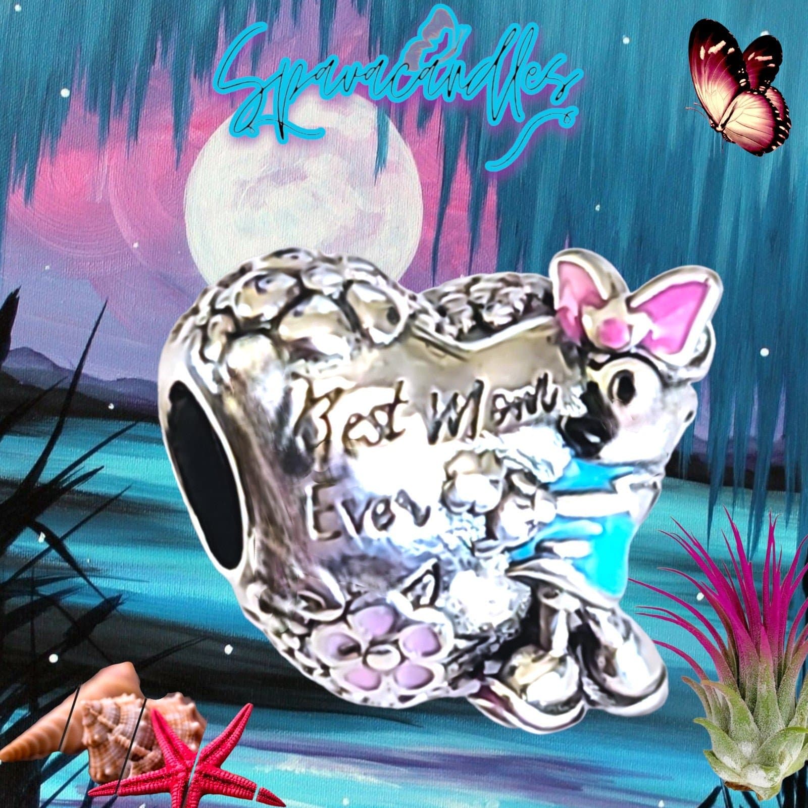 Pandora Minnie Mouse Best Mom Ever Charm - Thumbnail 2