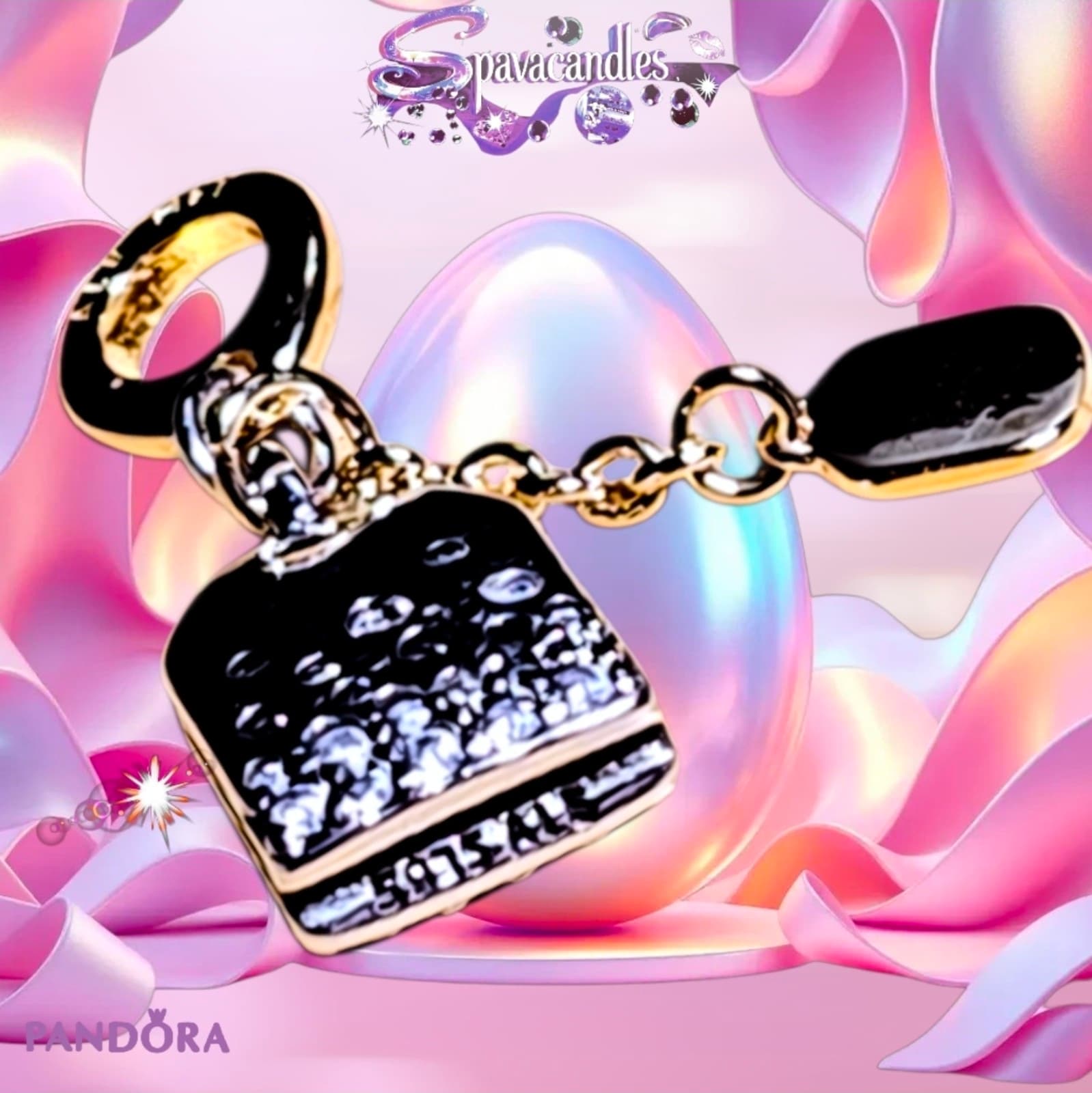 Pandora's Bridgerton collectionTea Bag Dangle Charm US SELLER - Thumbnail 6