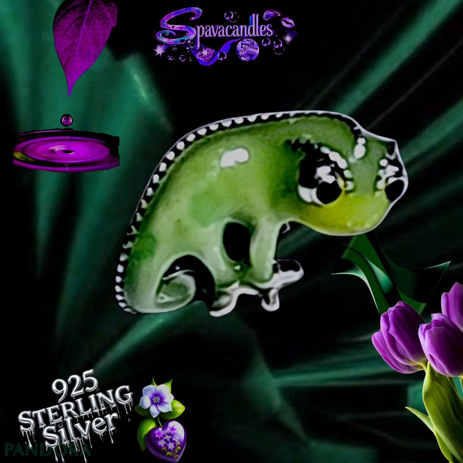 Pandora Disney Tangled Pascal Color-changing Charm US SELLER - Thumbnail 6