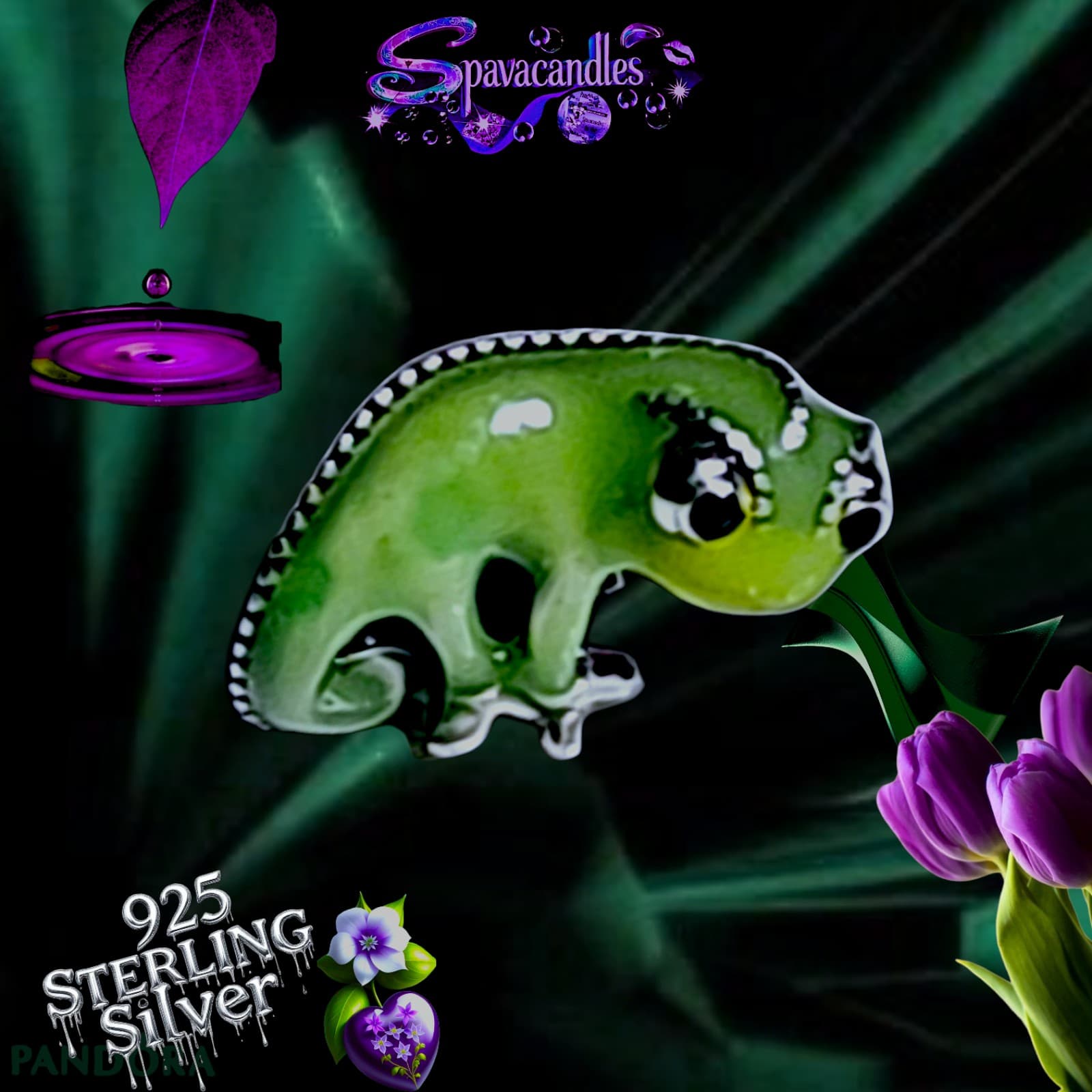 Pandora Disney Tangled Pascal Color-changing Charm US SELLER - Thumbnail 5