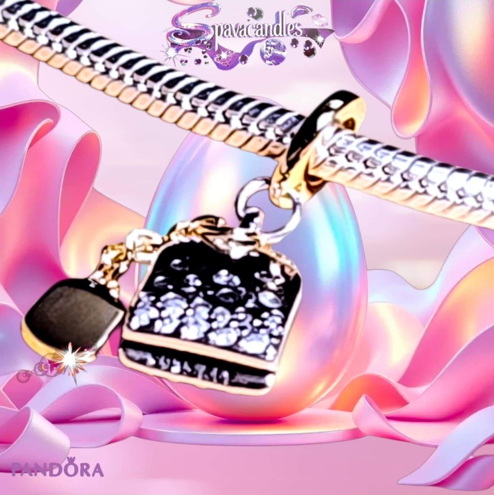 Pandora's Bridgerton collectionTea Bag Dangle Charm US SELLER - Thumbnail 9