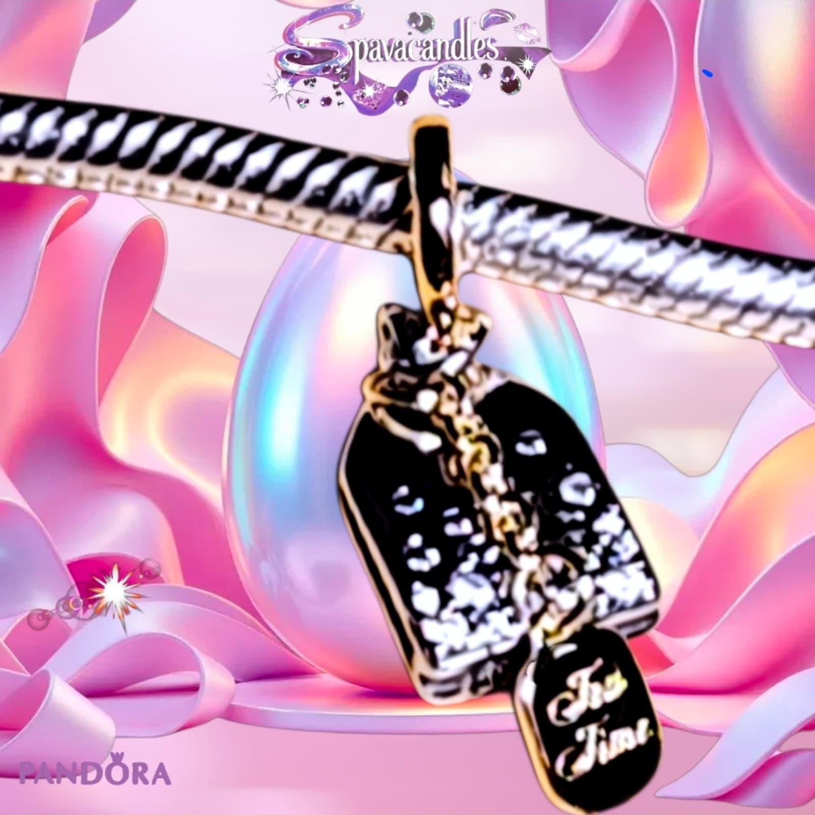 Pandora's Bridgerton collectionTea Bag Dangle Charm US SELLER - Thumbnail 5