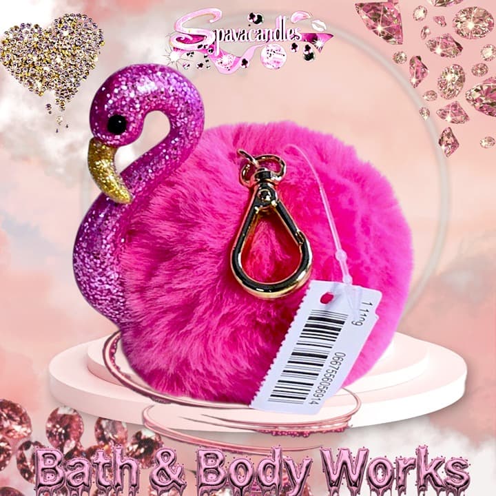 Bath & Body Works FLAMINGO Pocketbac,Holder, & BAG US SELLER - Thumbnail 4