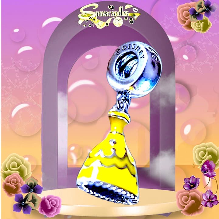 Pandora Belle Dress Disney Dangle Charm. US SELLER - Thumbnail 5