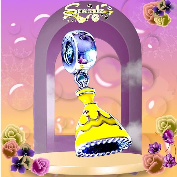 Pandora Belle Dress Disney Dangle Charm. US SELLER - Thumbnail 9