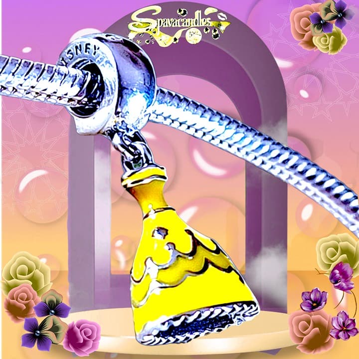 Pandora Belle Dress Disney Dangle Charm. US SELLER - Thumbnail 3