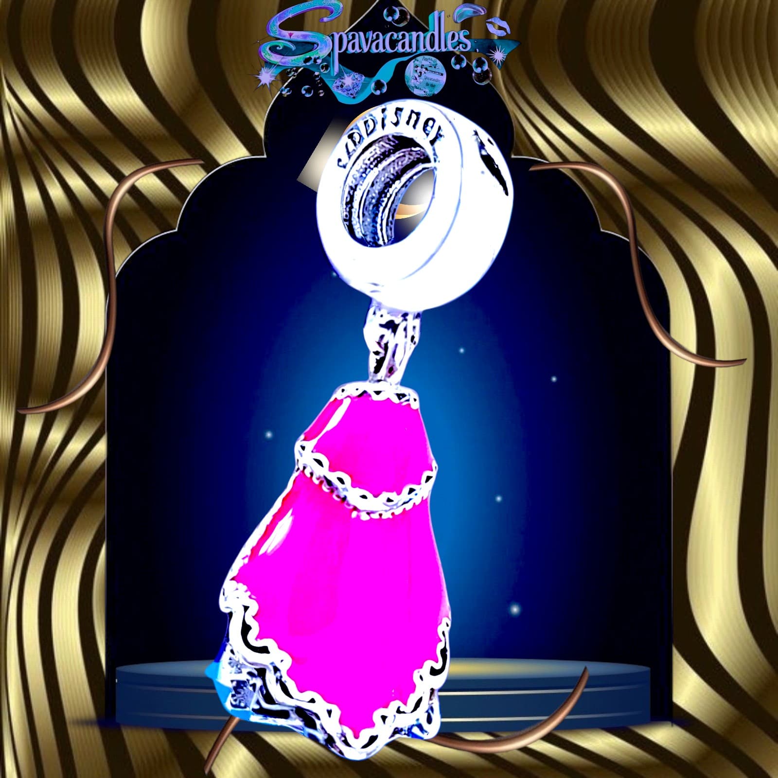Disney Anna frozen pandora charm US SELLER - Thumbnail 4