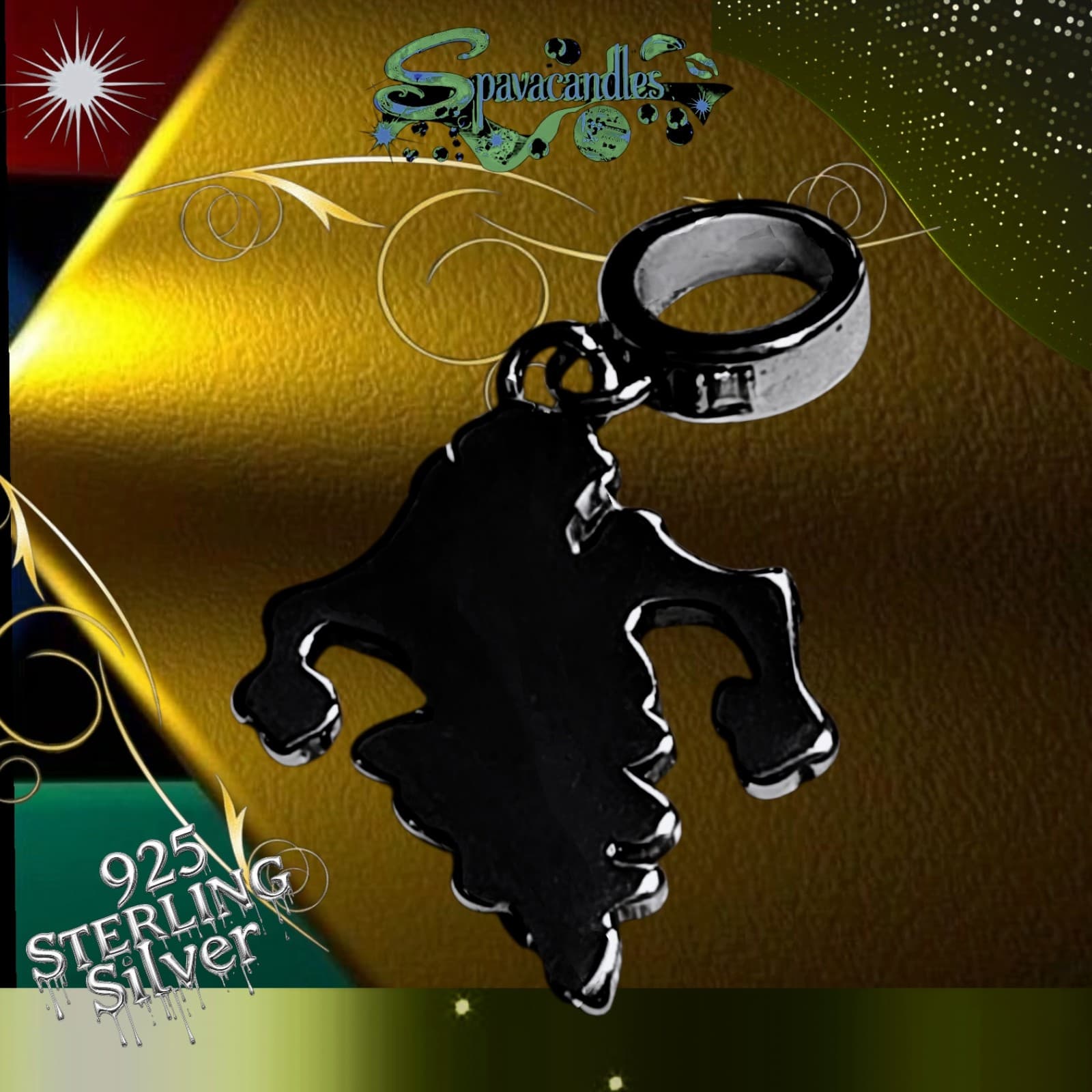 S925 Sterling Silver Looney Tuses Taz Tasmanian Devil Charm US SELLER - Thumbnail 3