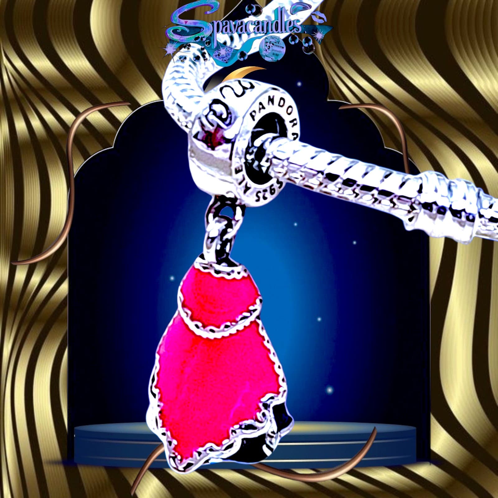 Disney Anna frozen pandora charm US SELLER - Thumbnail 6