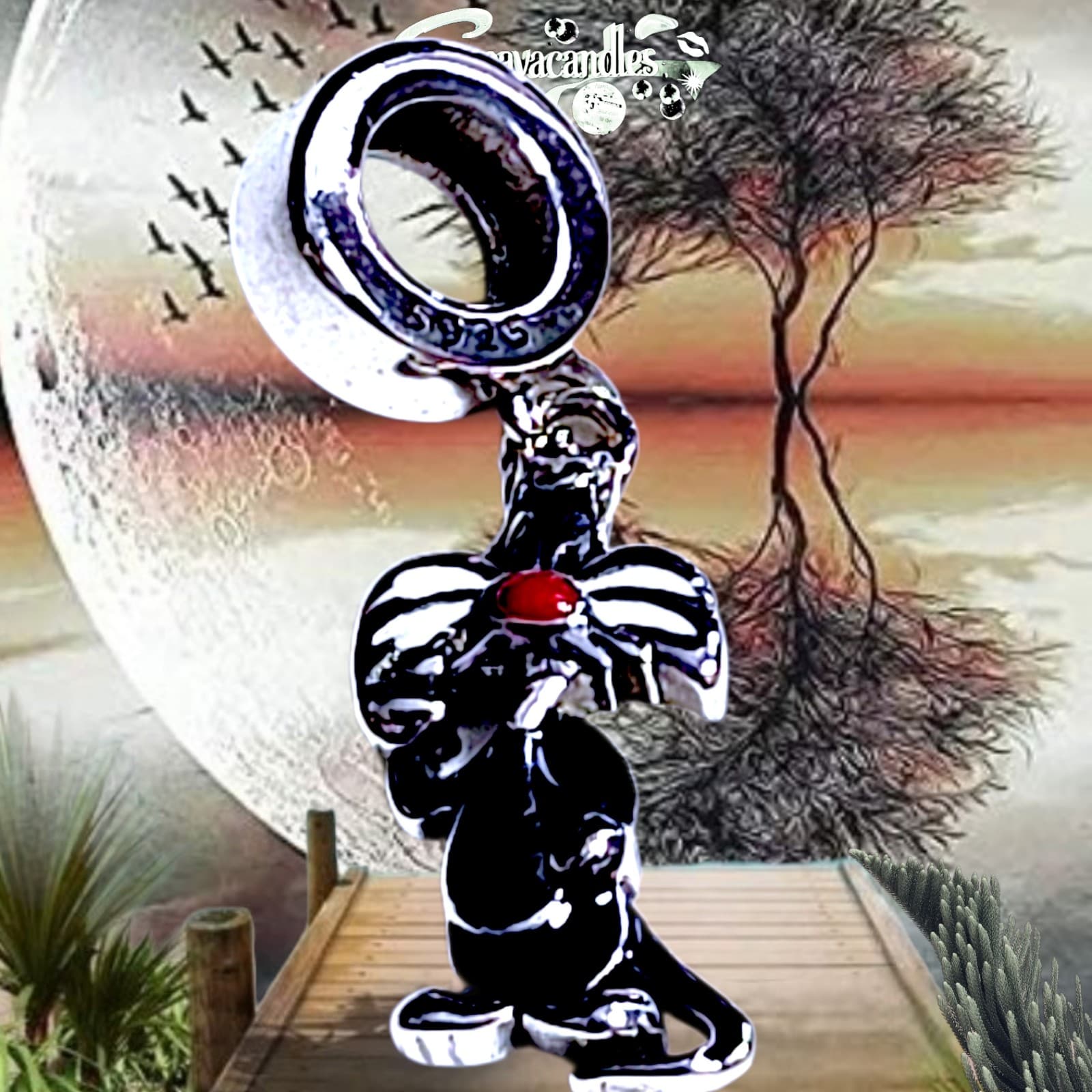 S925 Sterling Silver Looney Tunes Sylvester US SELLER - Thumbnail 2