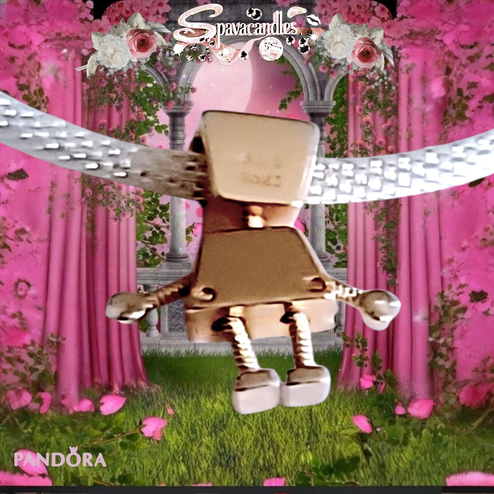 Pandora Rose Gold Plated Bella Bot Charm US SELLER - Thumbnail 11