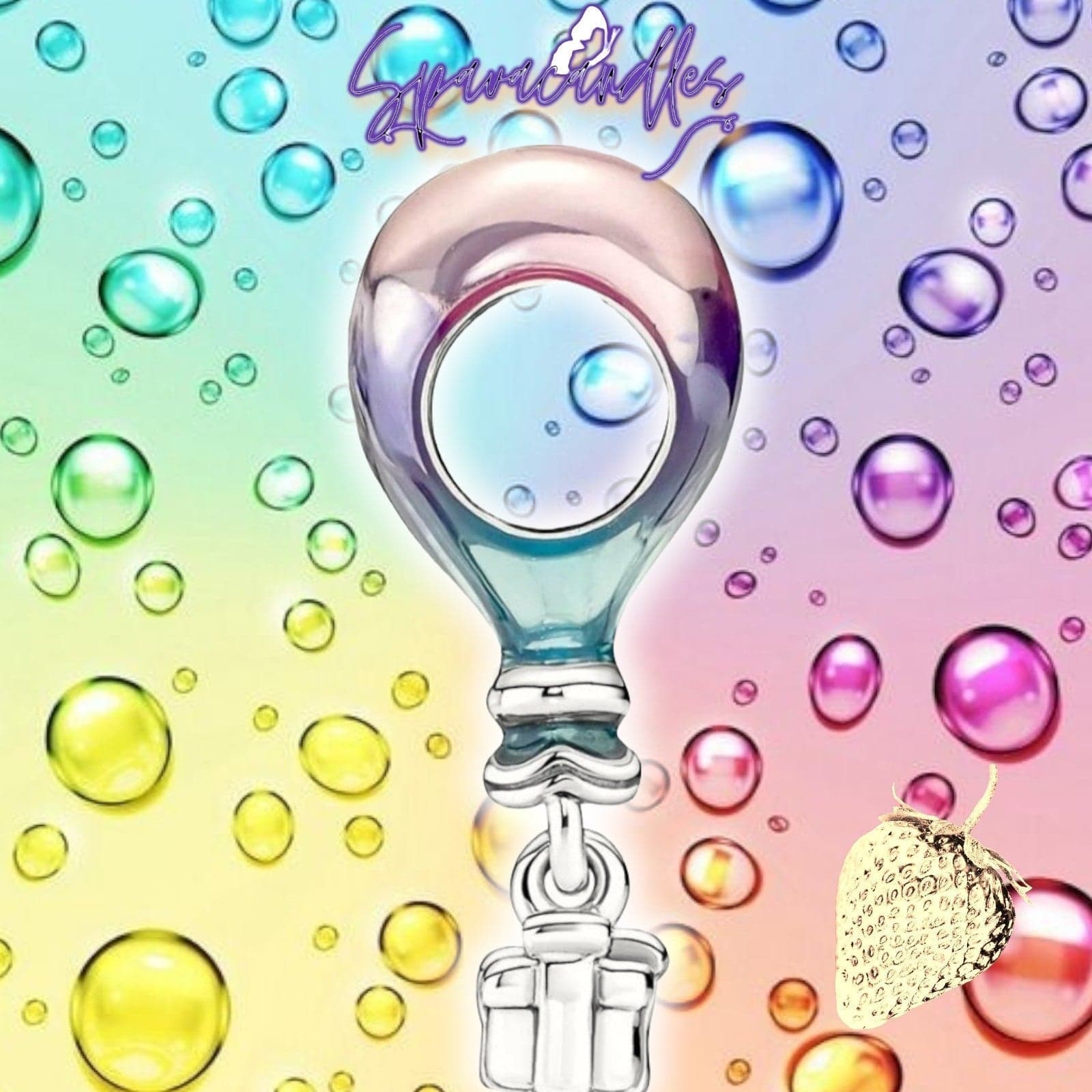 Pandora Happy Birthday Hot Air Balloon Charm - Thumbnail 2
