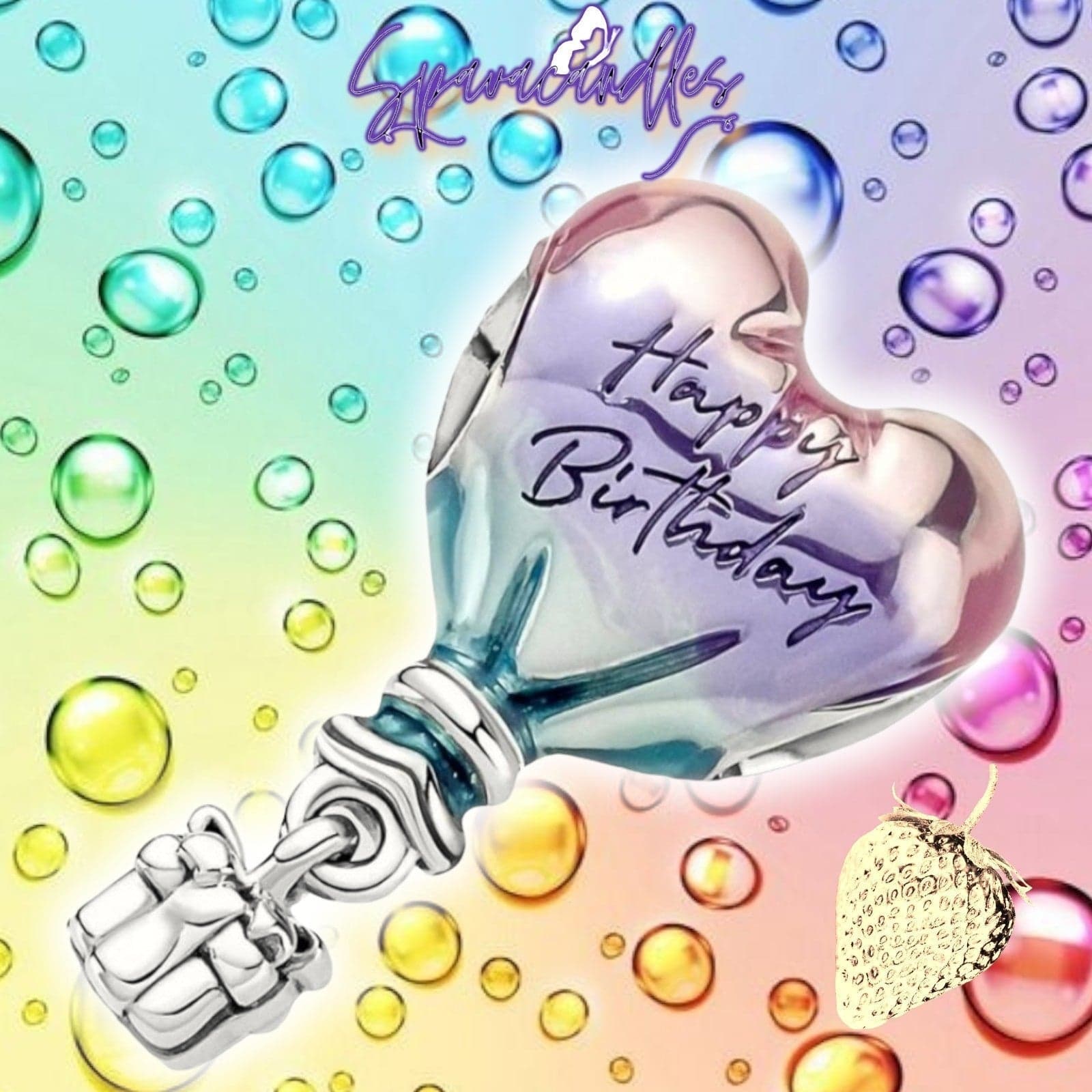 Pandora Happy Birthday Hot Air Balloon Charm - Thumbnail 4