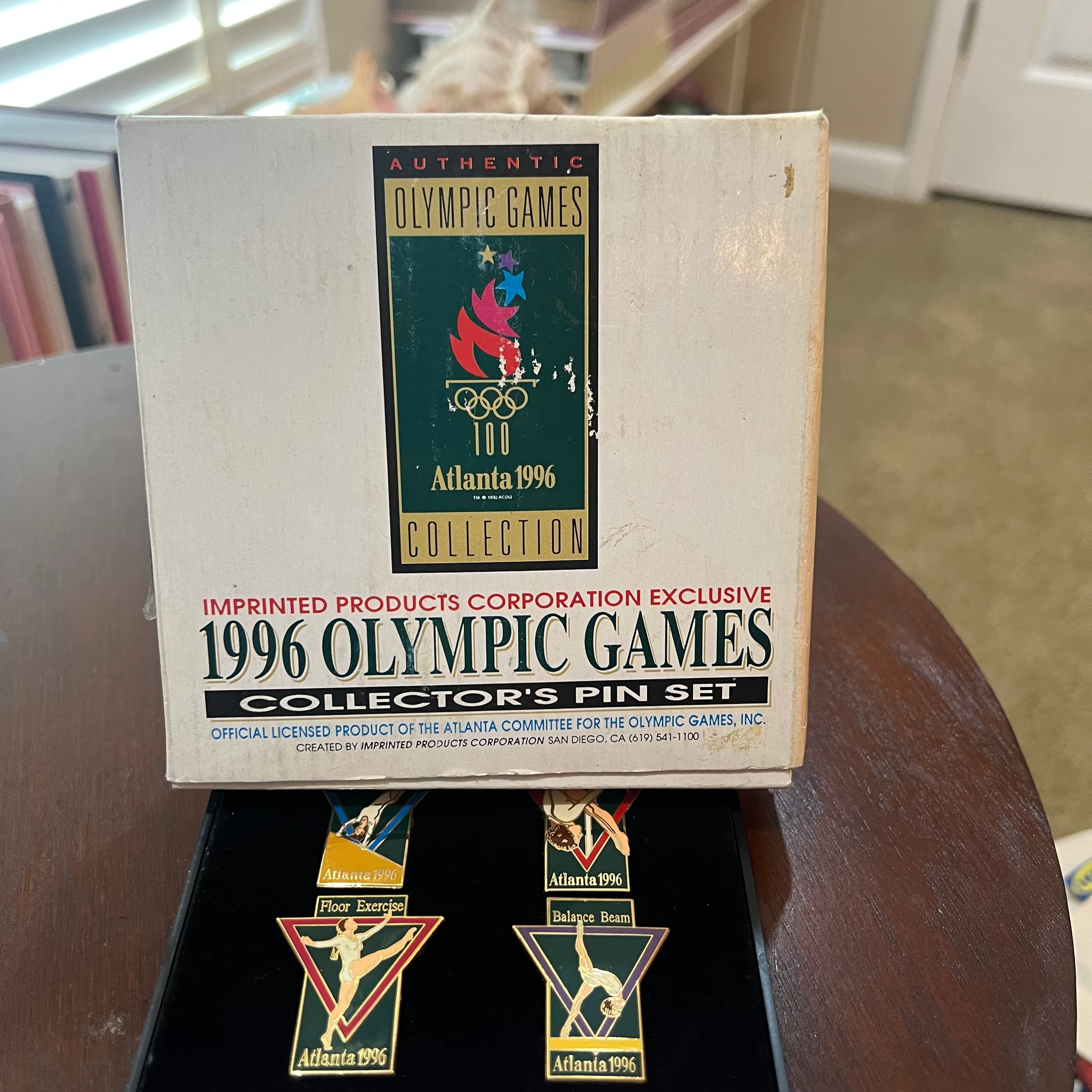 1996 Atlanta Olympic Games Gymnastics Collector's Pin Set Limited Edition - Thumbnail 6