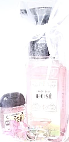 Bath & Body Works Raspberry Rose Hand Soap ,PocketBac & Pink Gem Holder - Thumbnail 5
