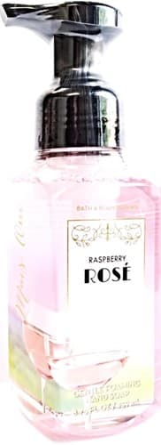 Bath & Body Works Raspberry Rose Hand Soap ,PocketBac & Pink Gem Holder - Thumbnail 3