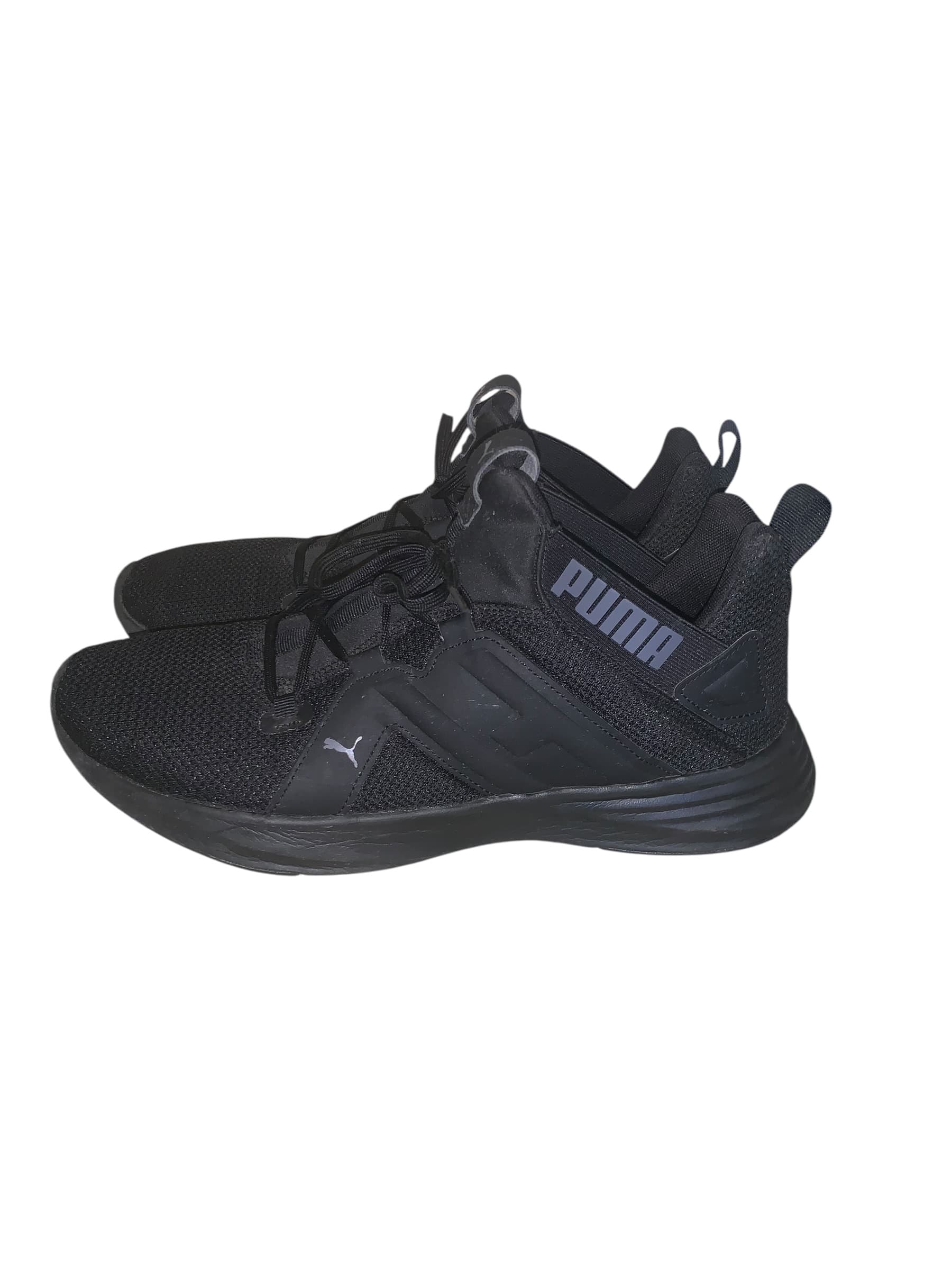 Puma Black Athletic Sneakers - Thumbnail 2