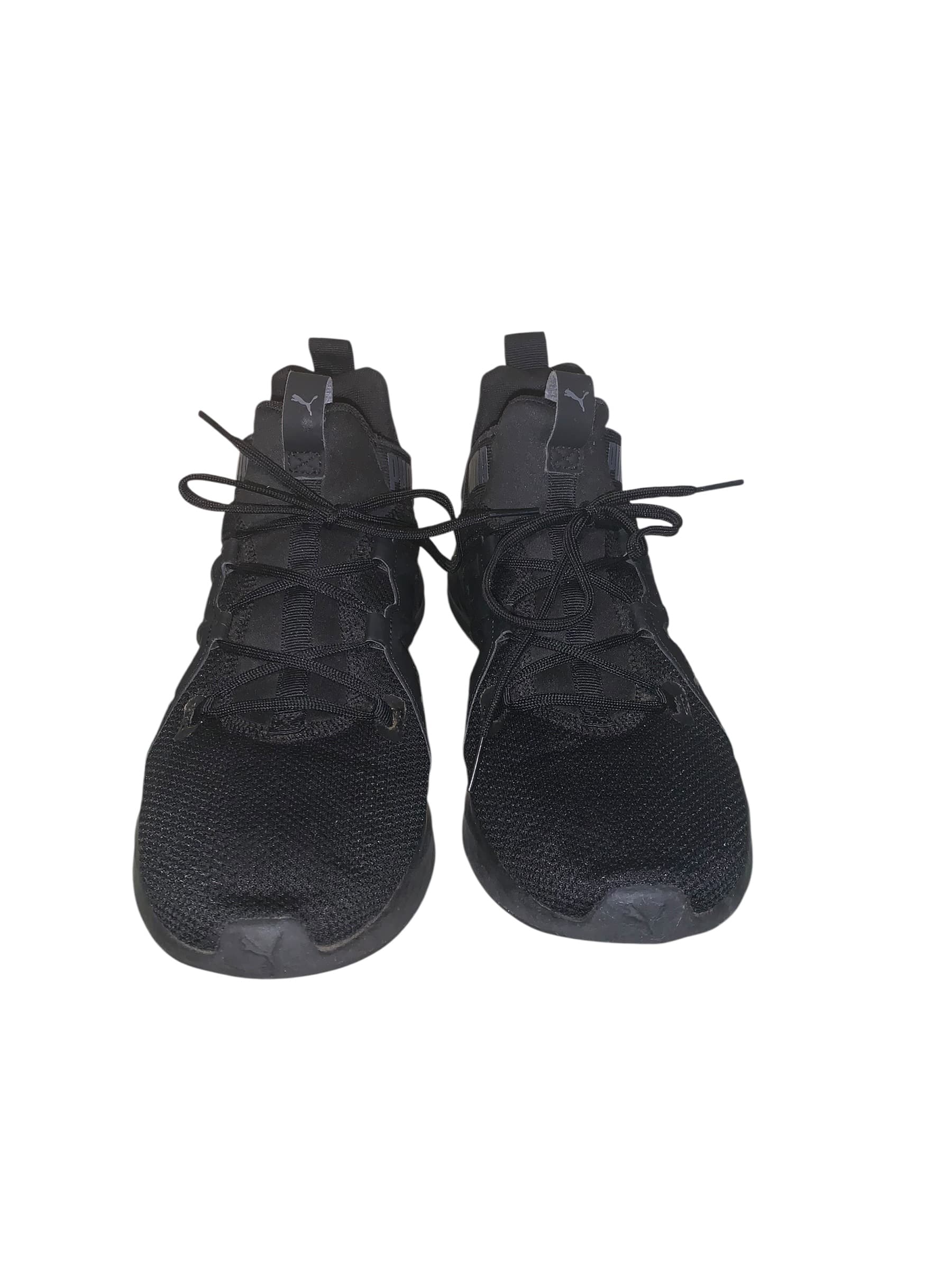 Puma Black Athletic Sneakers - Thumbnail 3